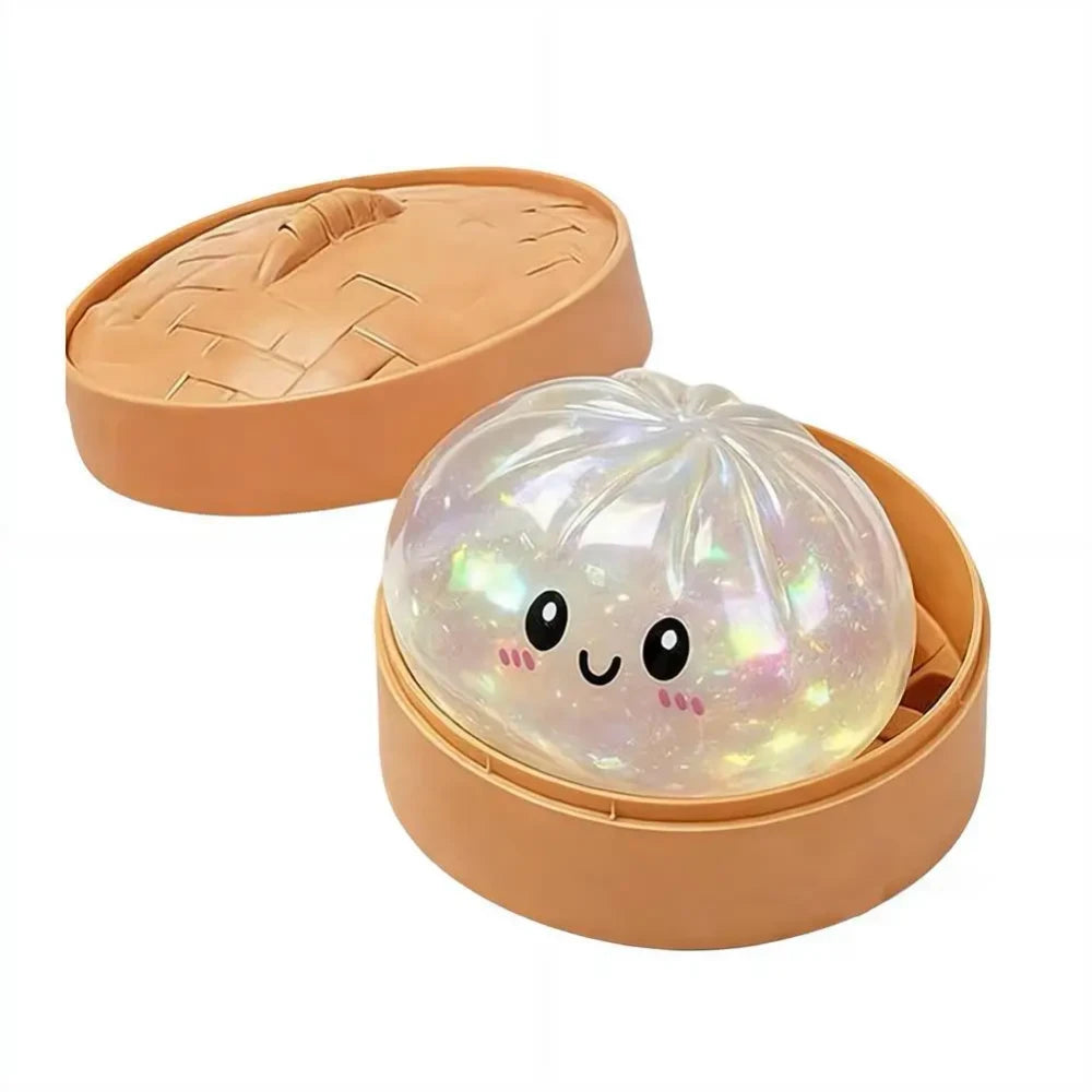 Rainbow Dumpling Squishy Toy