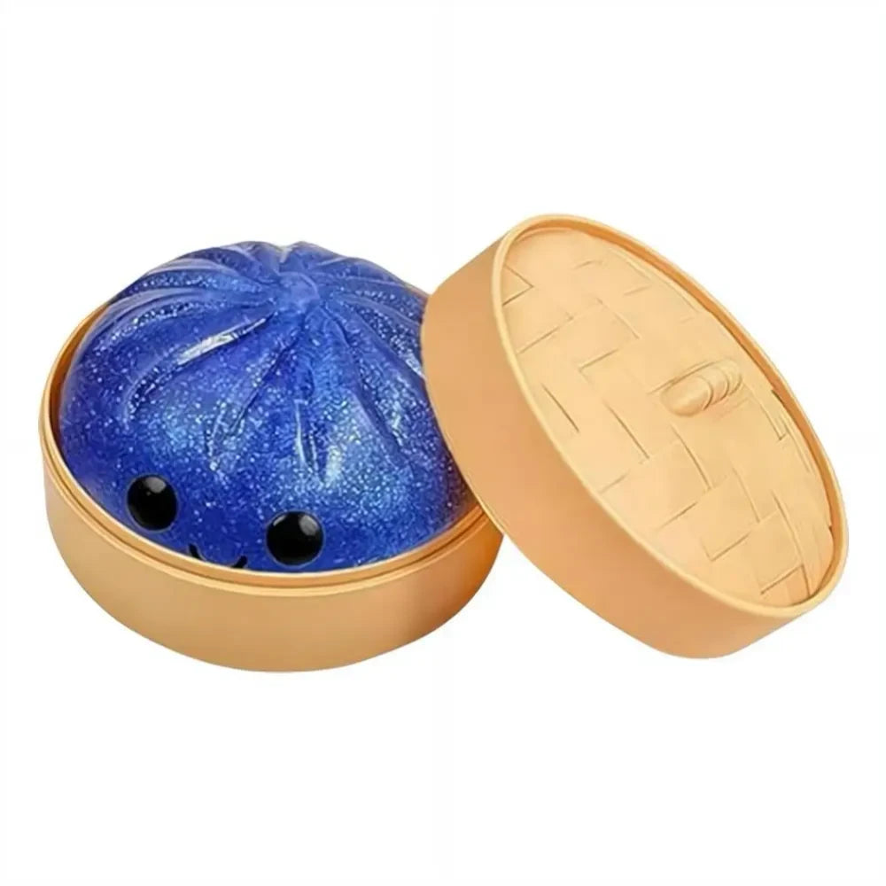 Rainbow Dumpling Squishy Toy