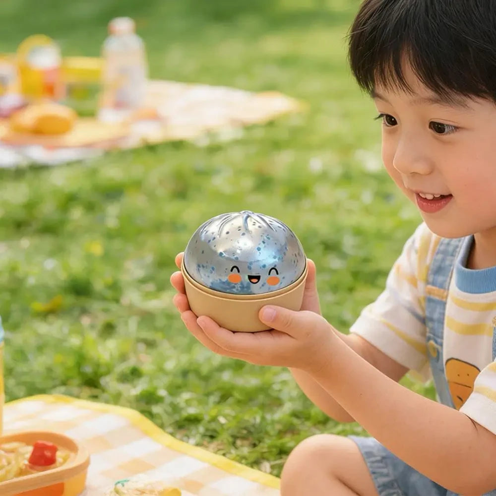 Rainbow Dumpling Squishy Toy