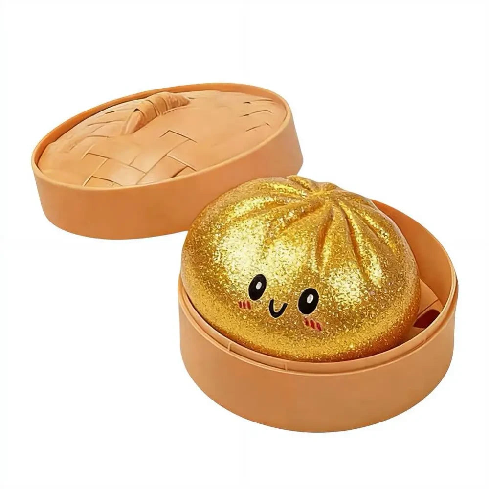 Rainbow Dumpling Squishy Toy