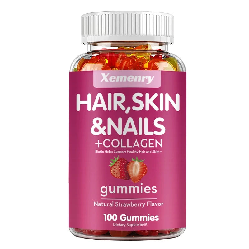 Biotin Gummies Hair Skin Nails