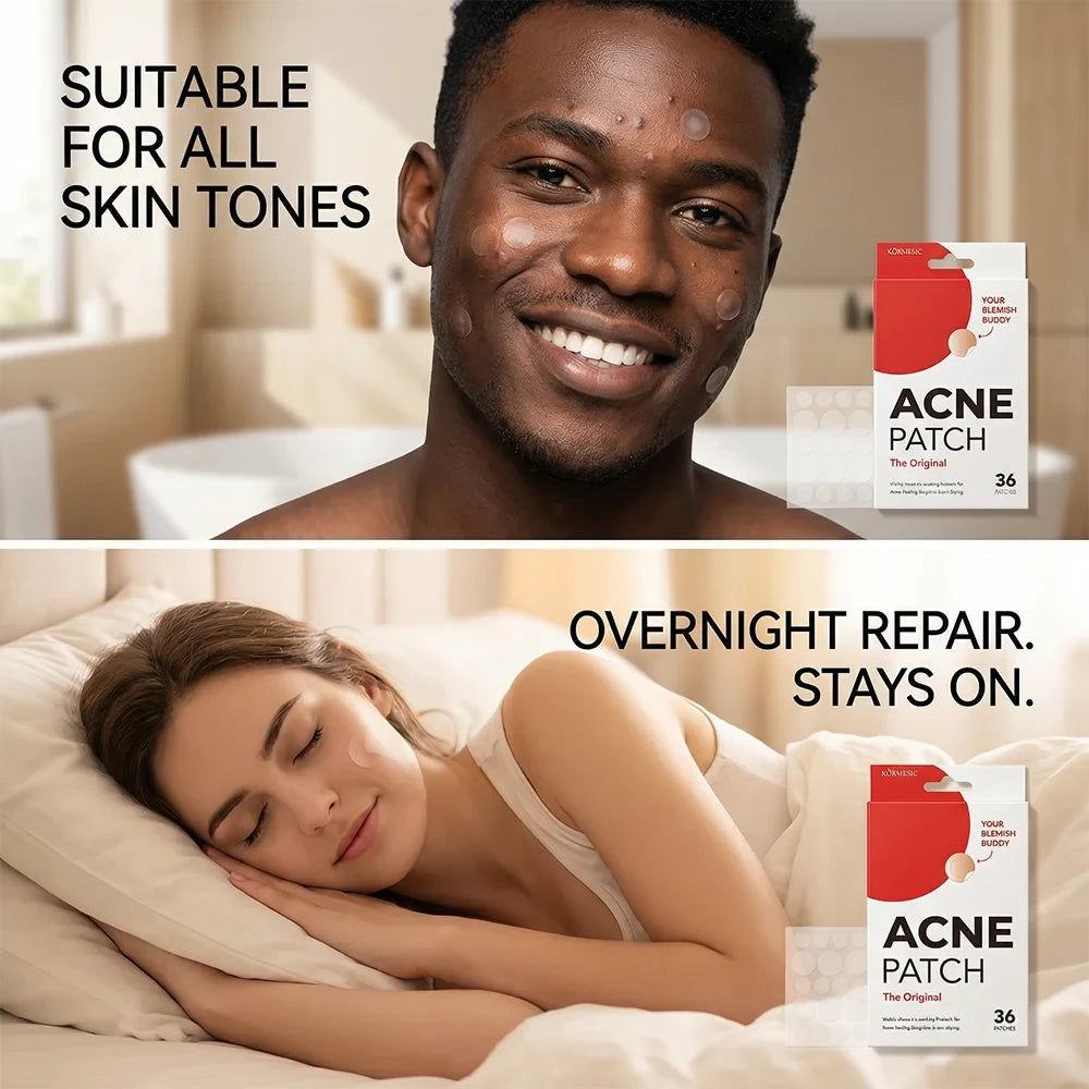 Invisible Hydrocolloid Acne Patches